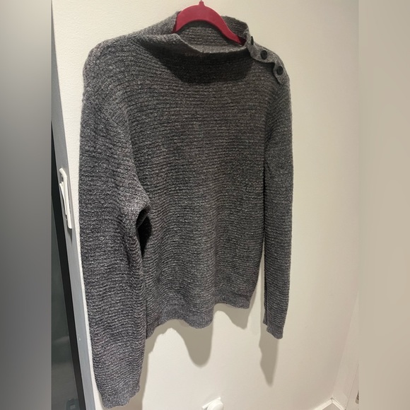 Bon'aparte button neck mock turtleneck sweater​ - Picture 4 of 5